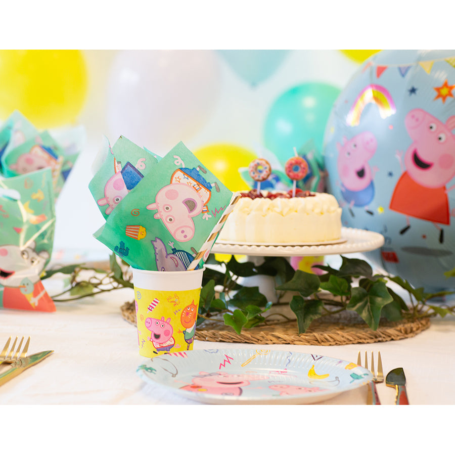 Papperstallrik Peppa Pig 23 cm 8-Pack