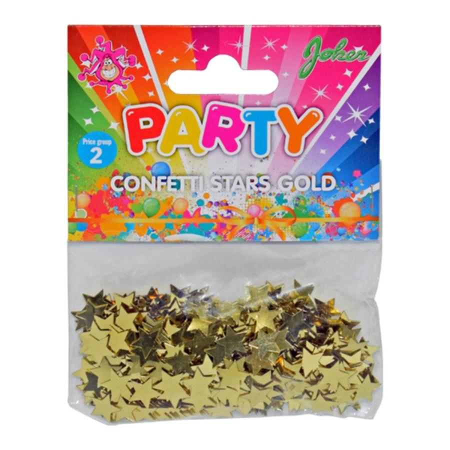 Konfetti Stjärnor Guld