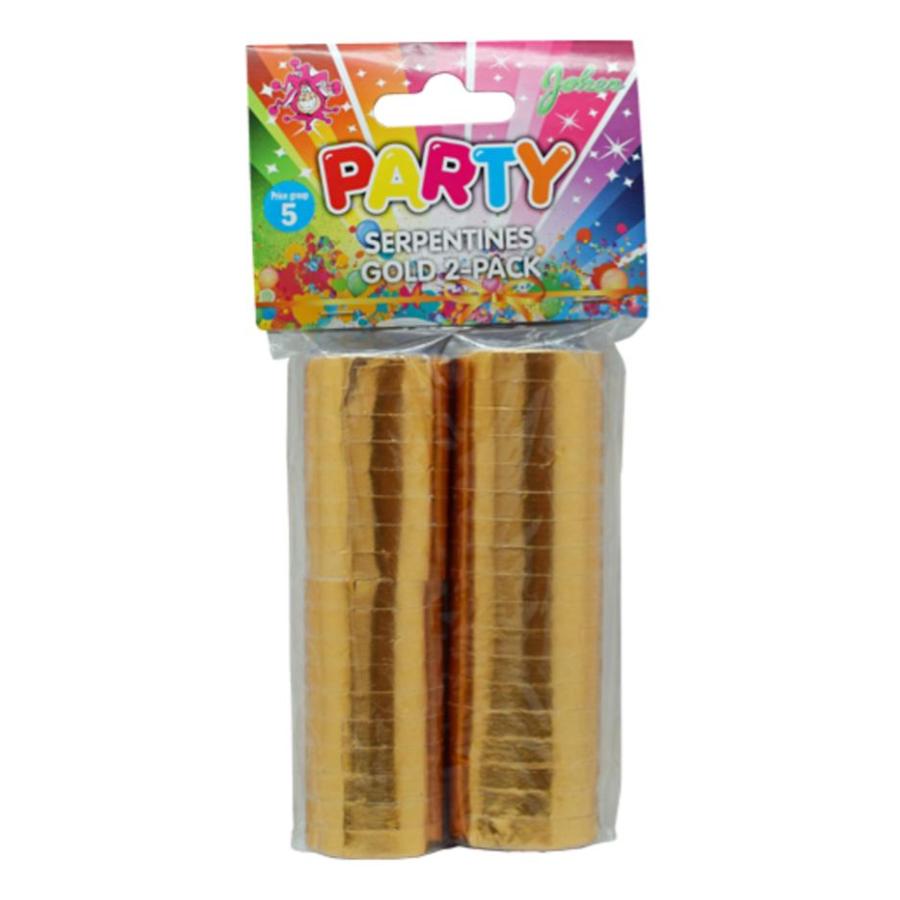 Serpentin Guld 2-Pack