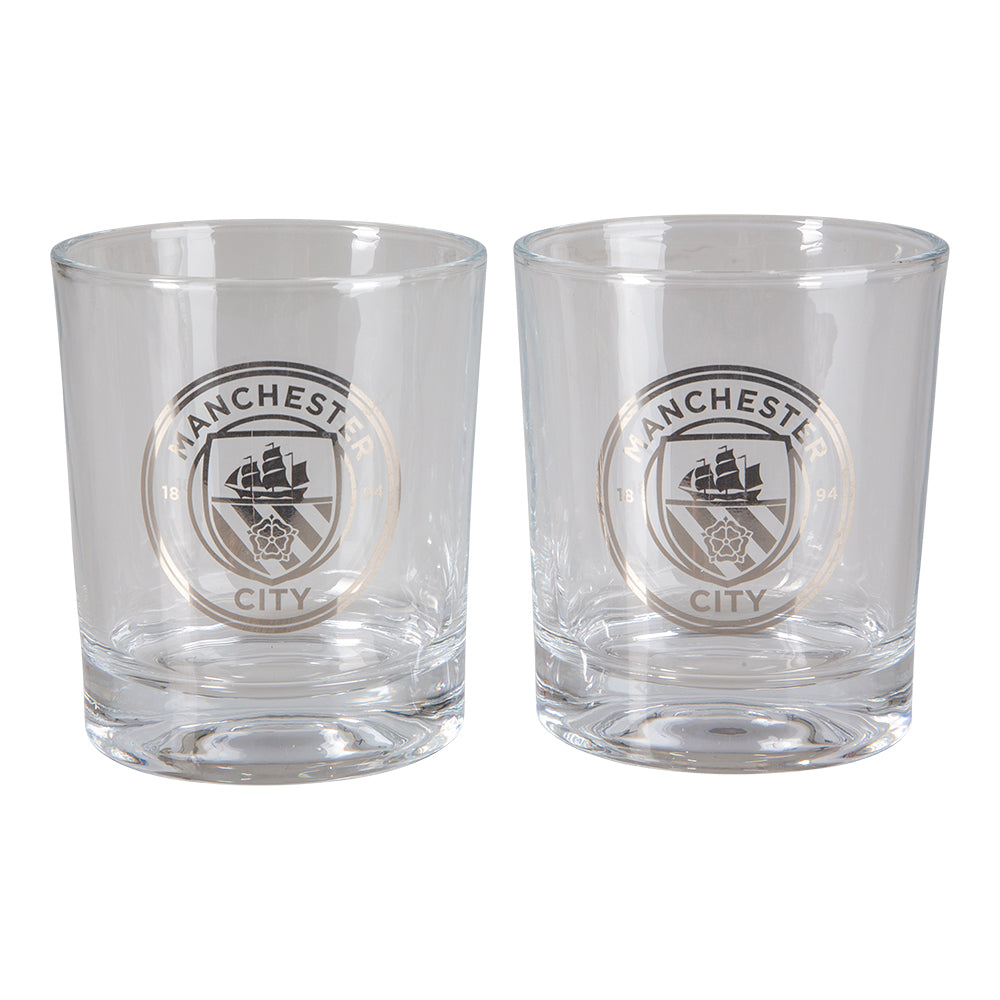 Whiskyglas Manchester City 2-Pack