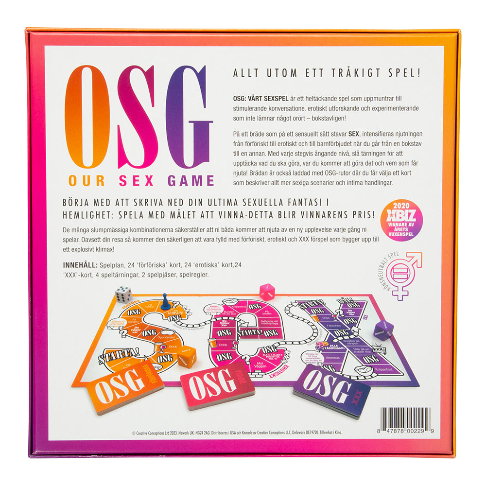 Vuxenspel OSG Vårt Sexspel
