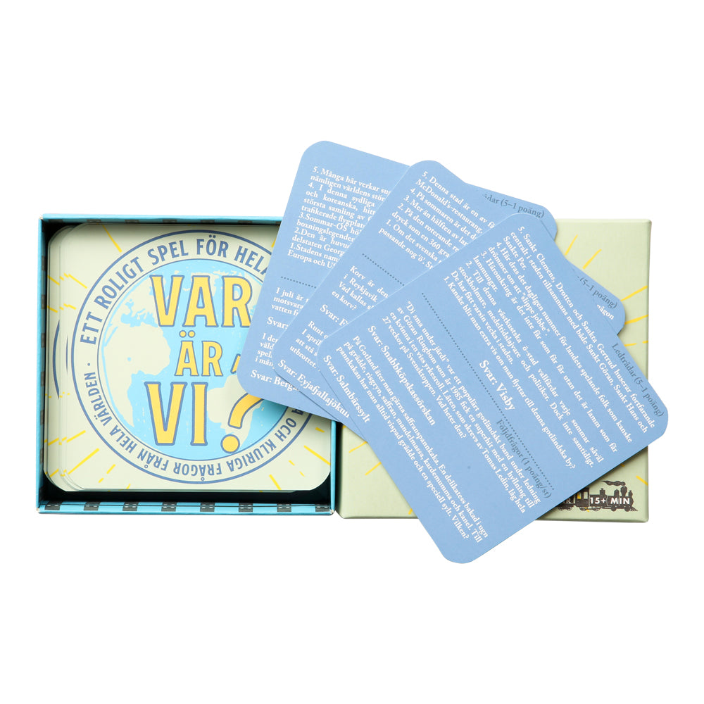 Familjespel Var Är Vi?