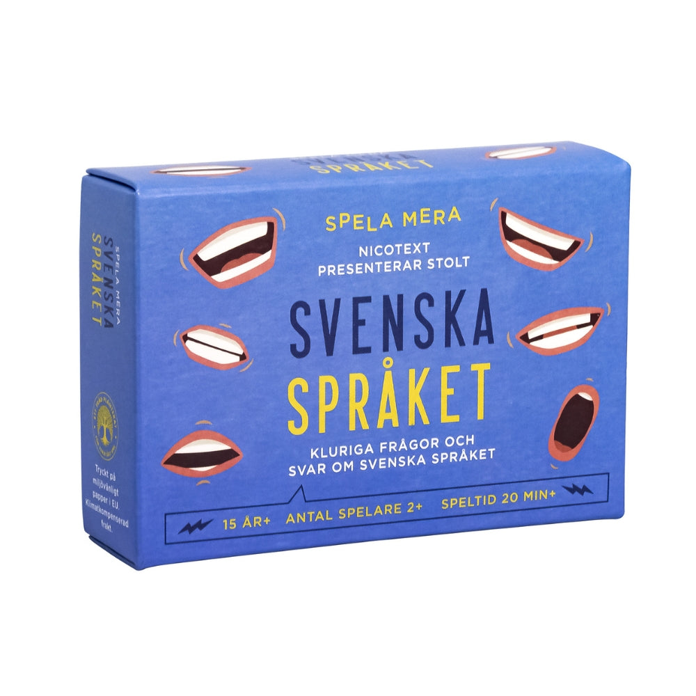 Familjespel Spela Mera Svenska Språket