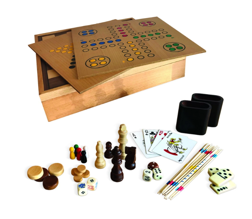 Klassiska spel 10 i 1 Spelset