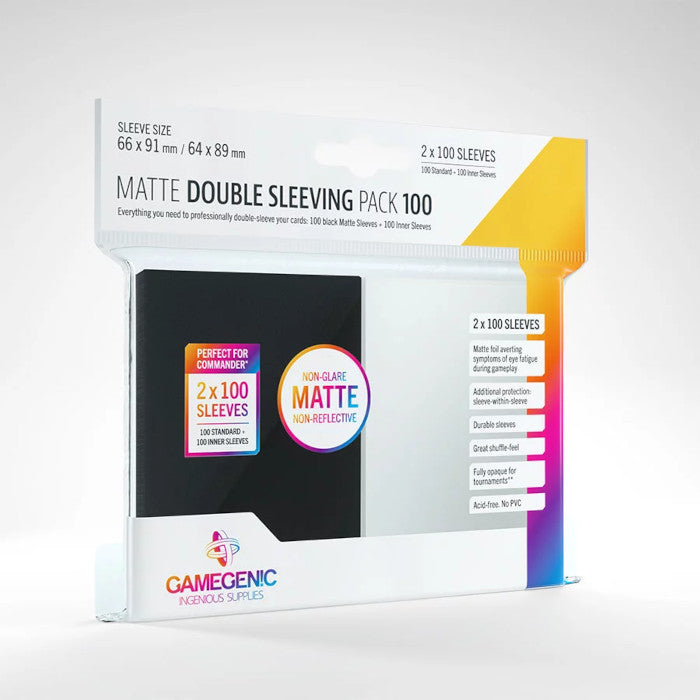 Matte Double Sleeving Pack 100-pack