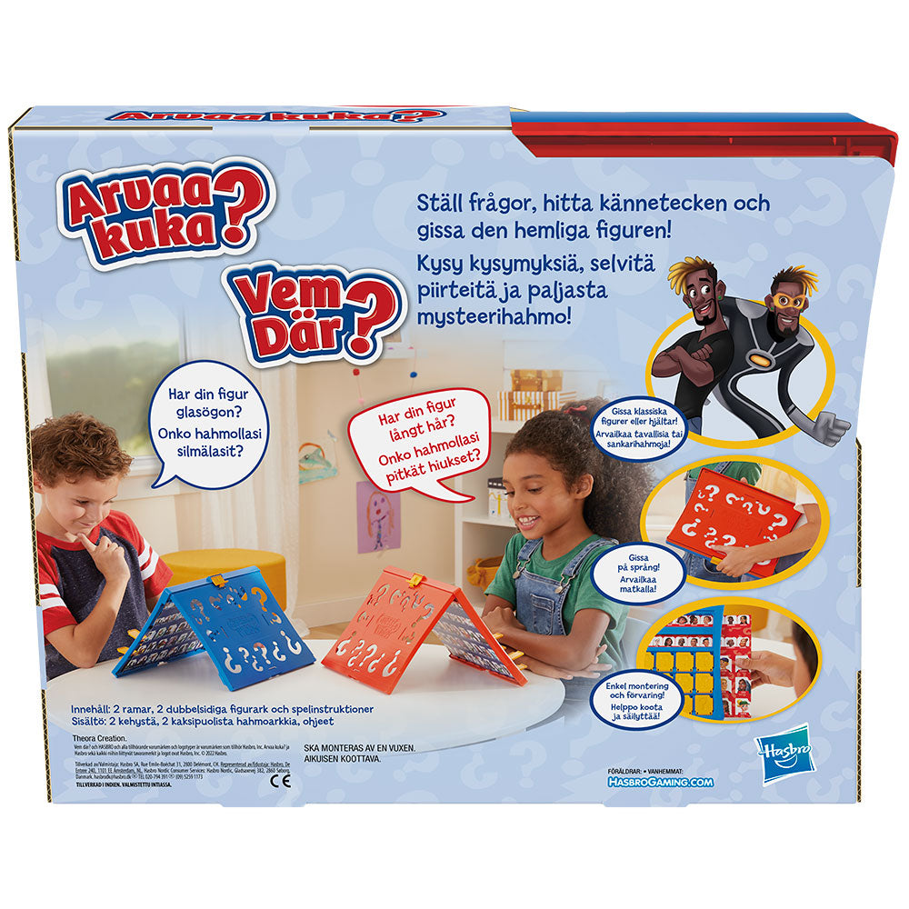 Klassiska spel Vem där? / Guess Who? (SE/FI)