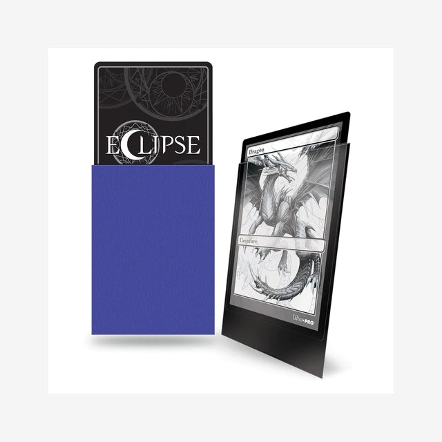 Eclipse Matte Deck Protector-Sleeves Royal Purple 100-Pack