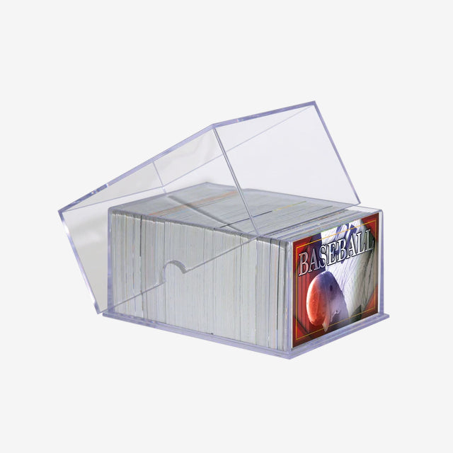 Plastbox 2-Delad 250-Kort Transparent