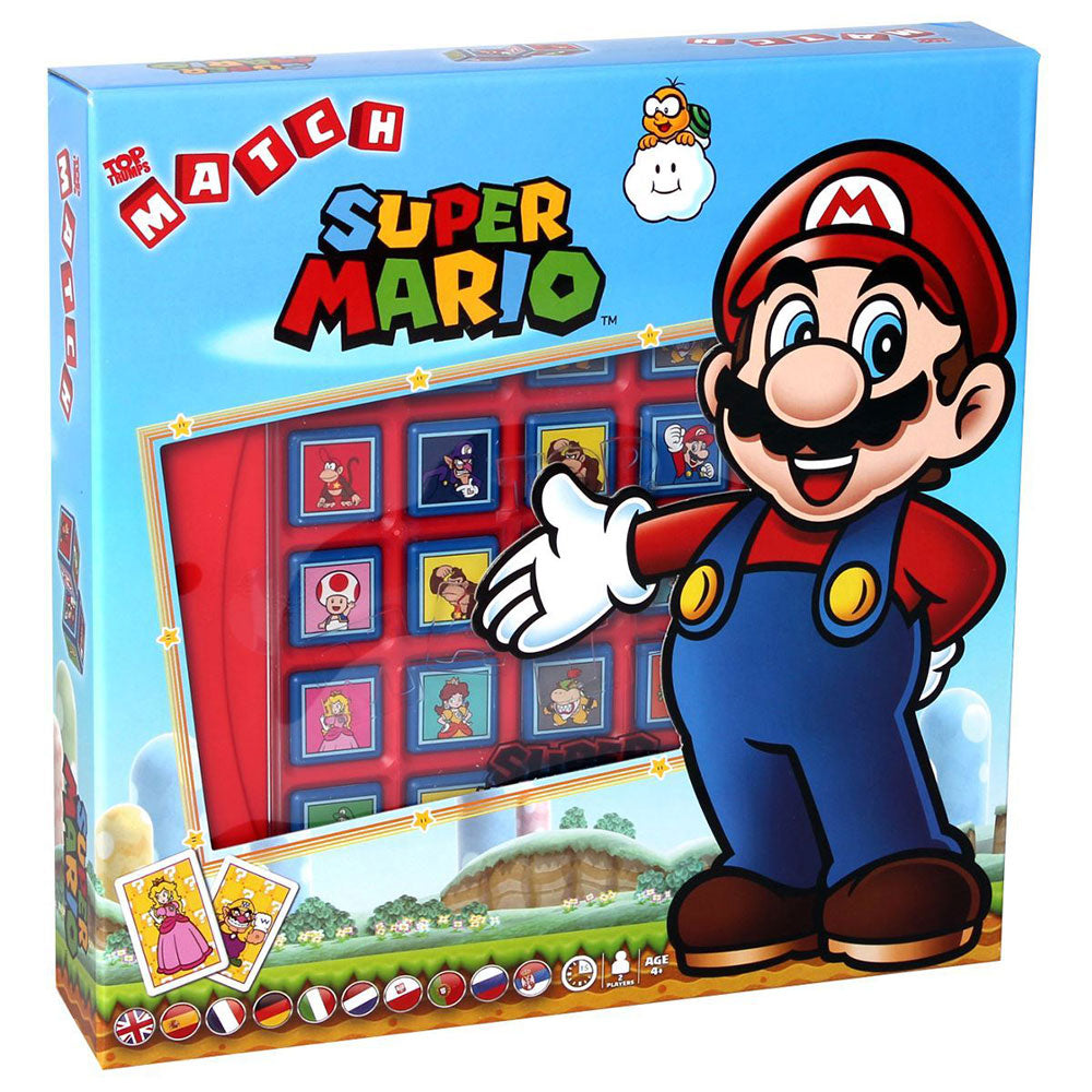 Barnspel MATCH Super Mario (Nordisk/EN)