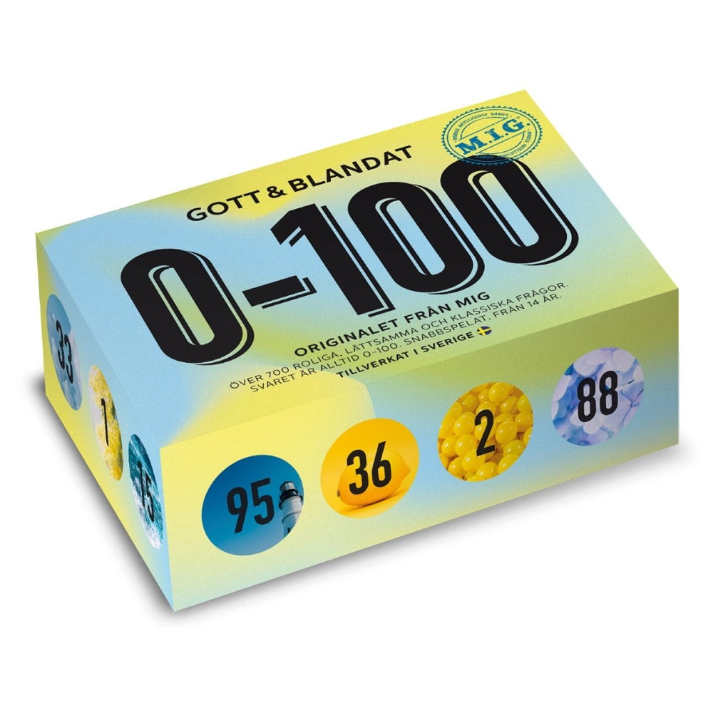 Partyspel 0-100: Gott & blandat
