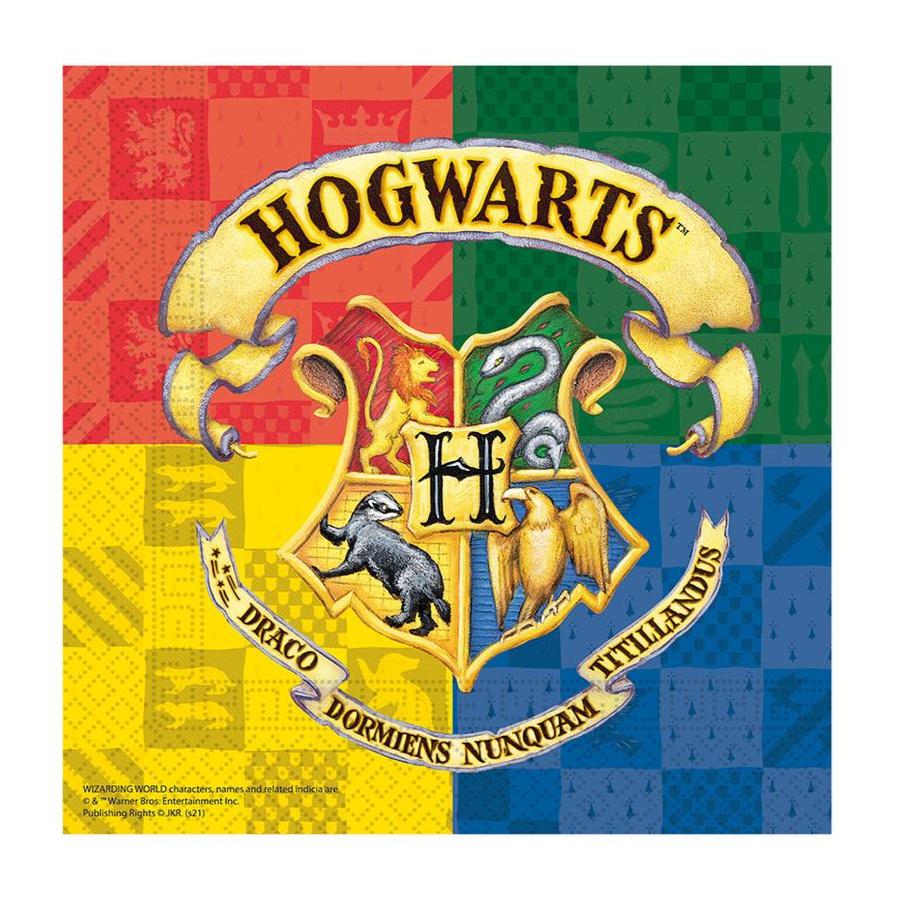 Kalaspaket Tema Harry Potter 8-Pack | Muggar, Tallrikar, Servetter & Ballonger