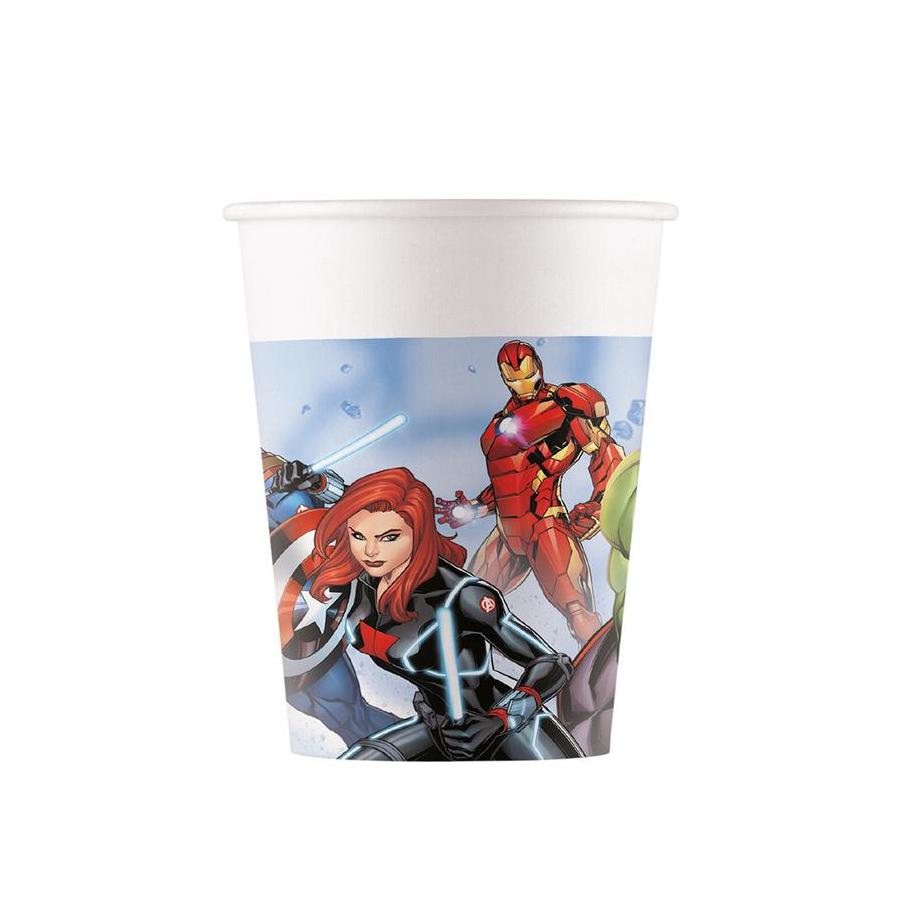 Pappersmugg Avengers 8-Pack