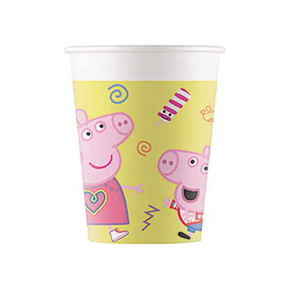 Pappersmugg Peppa Pig 8-Pack