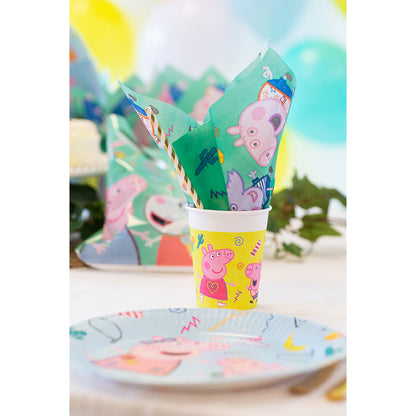 Pappersmugg Peppa Pig 8-Pack