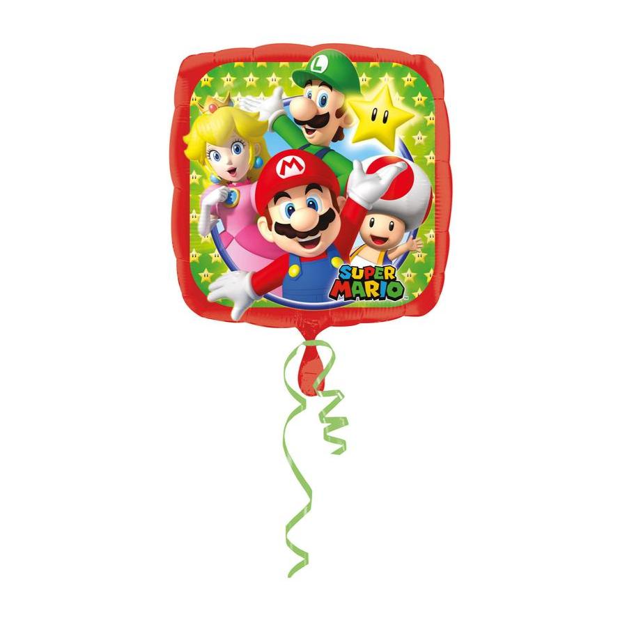 Folieballong Super Mario 43 cm