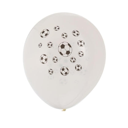 Kalaspaket Tema Fotboll 8-Pack | Muggar, Tallrikar, Servetter & Ballonger