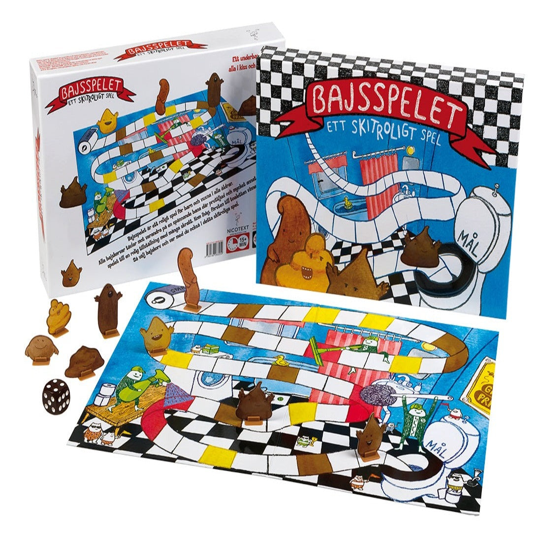 Barnspel Bajsspelet