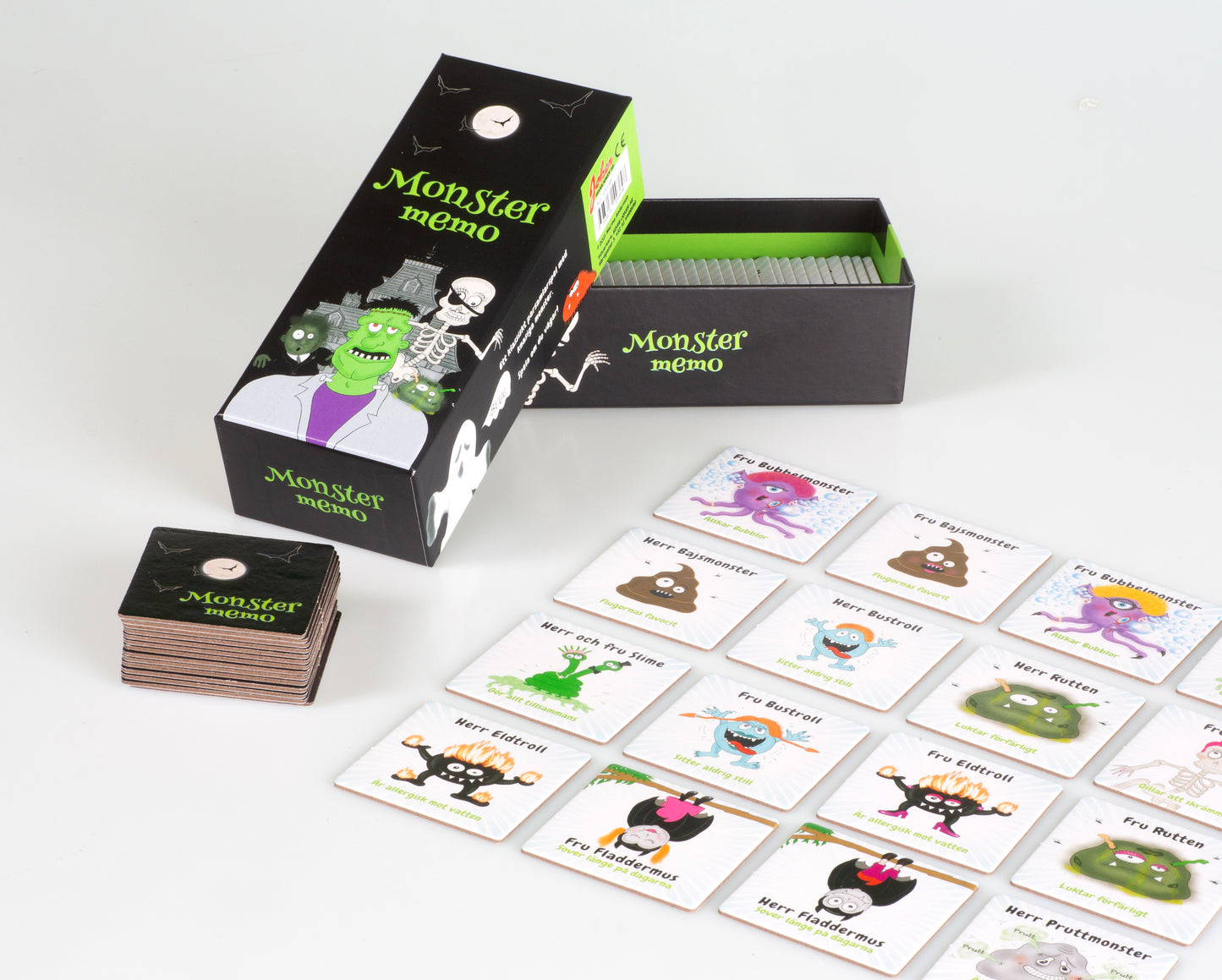 Barnspel Monstermemo