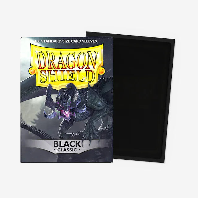 Dragon Shield Classic Black Sleeves 100-Pack