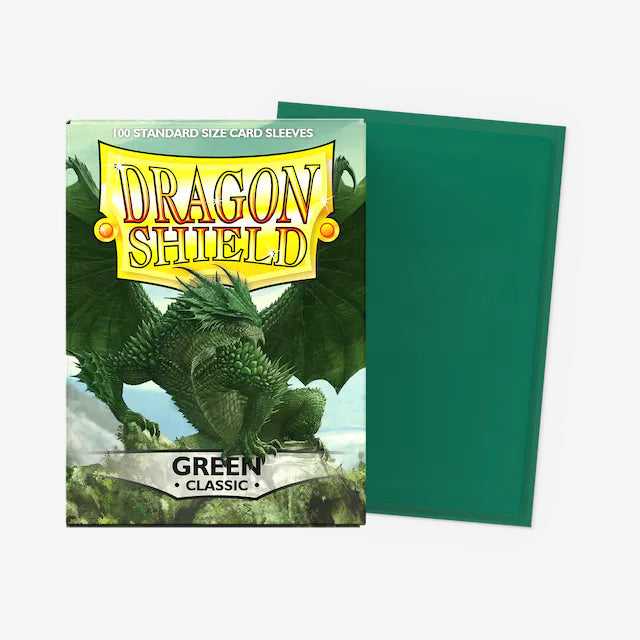 Dragon Shield Classic Green Sleeves 100-Pack