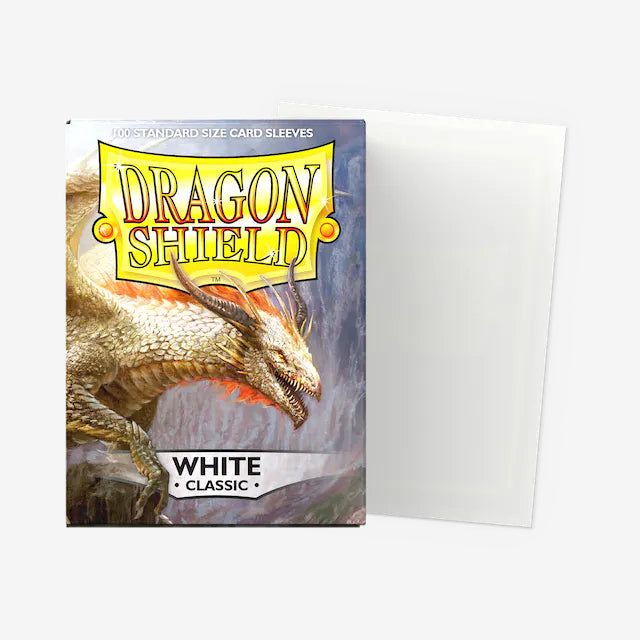 Dragon Shield Classic White Sleeves 100-Pack