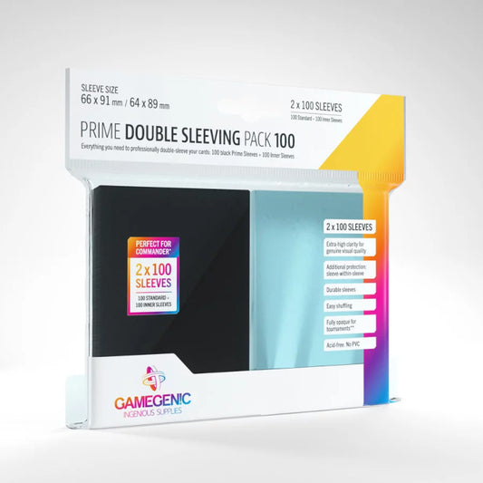 Prime Double Sleeving 100-pack