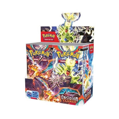 Pokémon Scarlet & Violet 3 Obsidian Flame Display