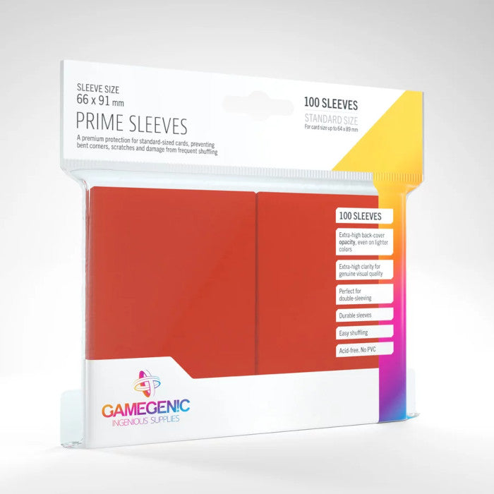Prime Sleeves Red