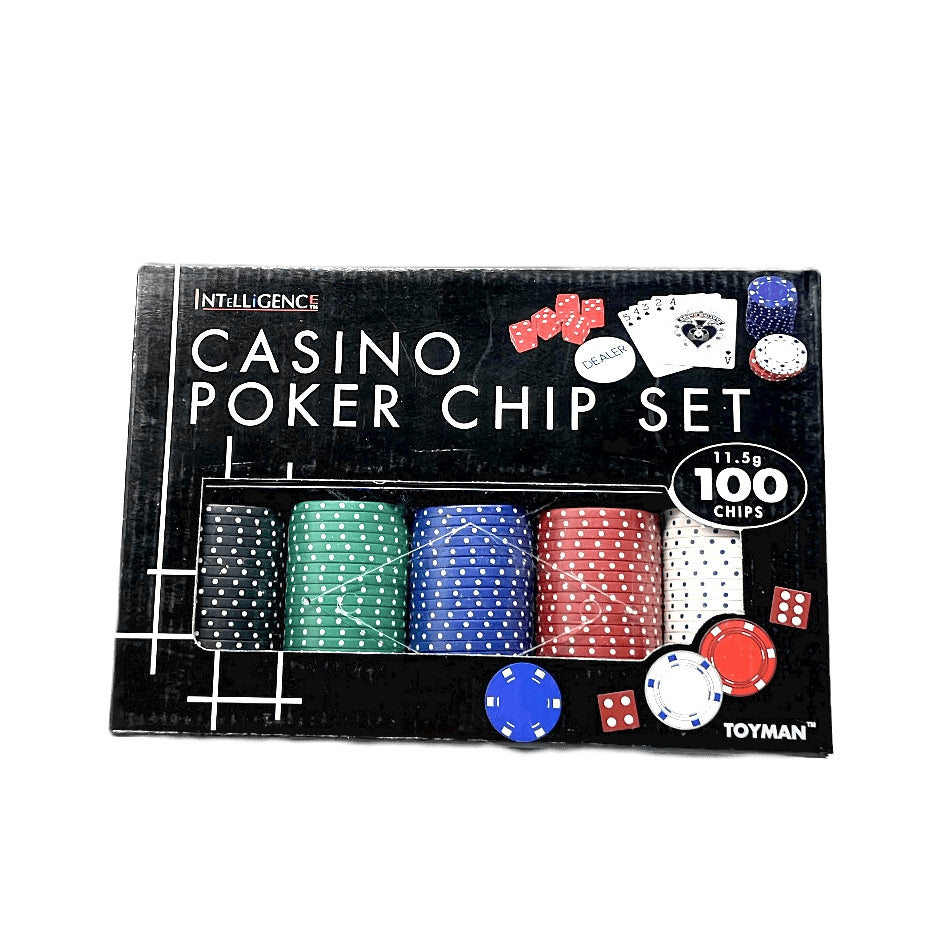 Pokerset MIni 100 marker och kortlek